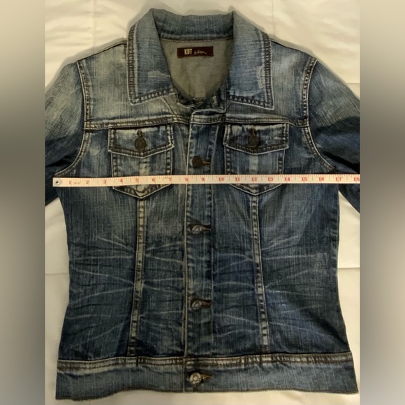 Kut from the Kloth Denim Distressed Jacket-Size XS - Picture 14 of 14